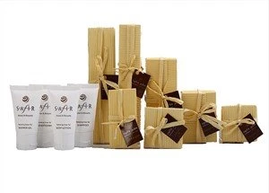 Craft Paper Boxes Packing Guest Amenities Set